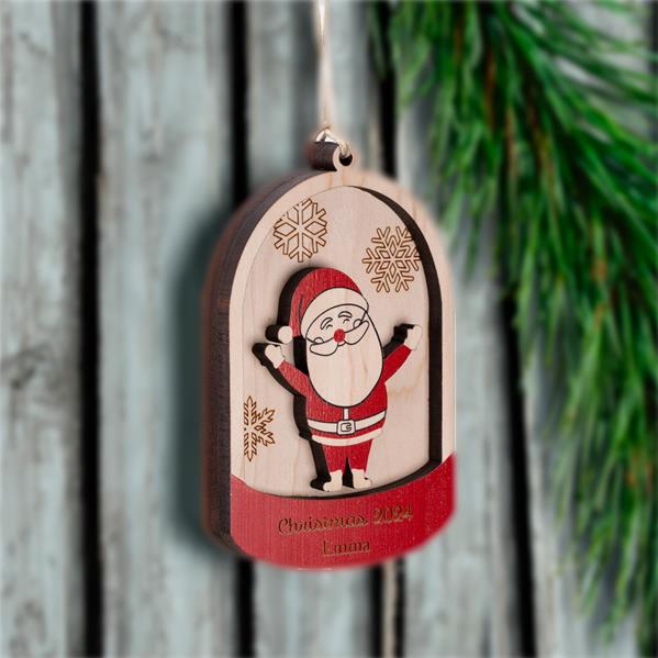 Snowglobe SANTA